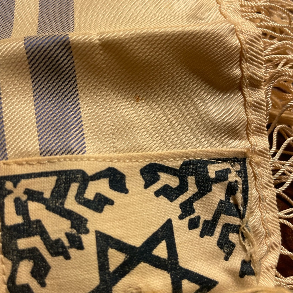 Antique Hebrew Tallit and bag - Picture 7 of 8
